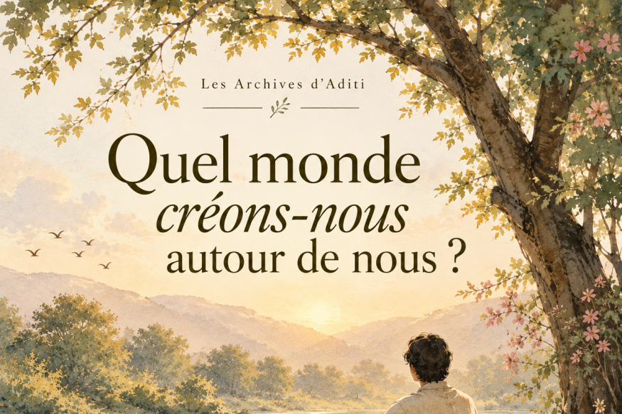 Quel monde créons nous autour de nous ?